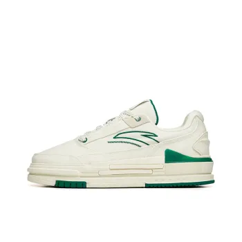 Anta Bump Low Top Skateboard Shoes Women's White Green