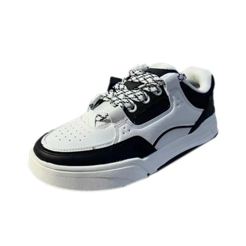 Anta AOJIE Slip Resistant Cushioning Low Top Skateboard Shoes Men's Black-1