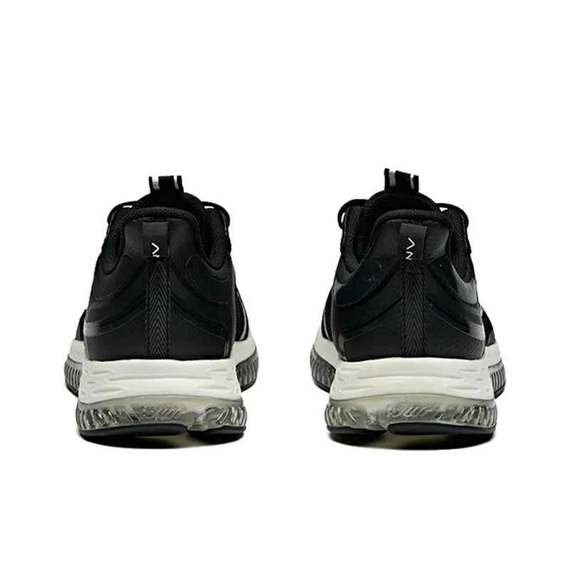 Anta Night Stalker Low-Top Running Shoes Men's Black White Flash Energy Technology-3