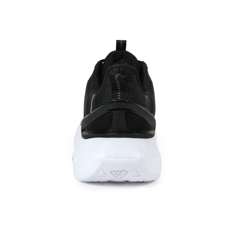 PEAK State Extremely Large Triangle 1.0 Running Shoes Men Low Top Black/All White-3
