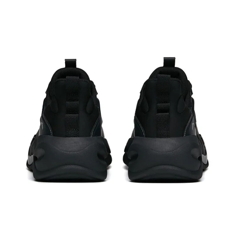 Anta Chao Worship 2.0 Cushioning Anti Slip And Wear Resistant Low Top Sports Casual Shoes Men's Black Gray-3