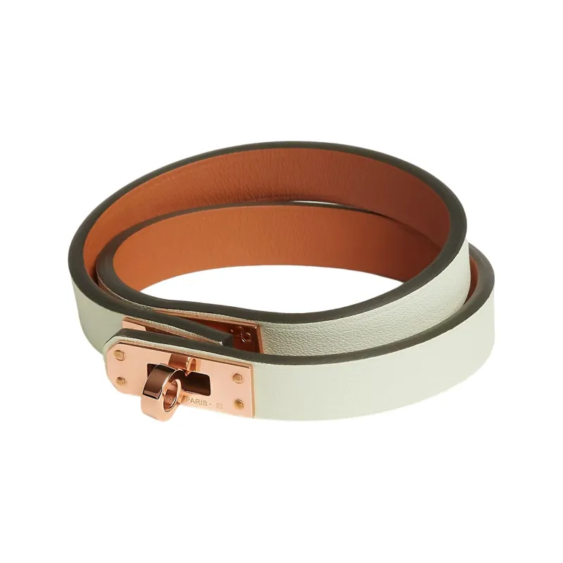 HERMES Kelly Bangles Women's Bubble Green-0