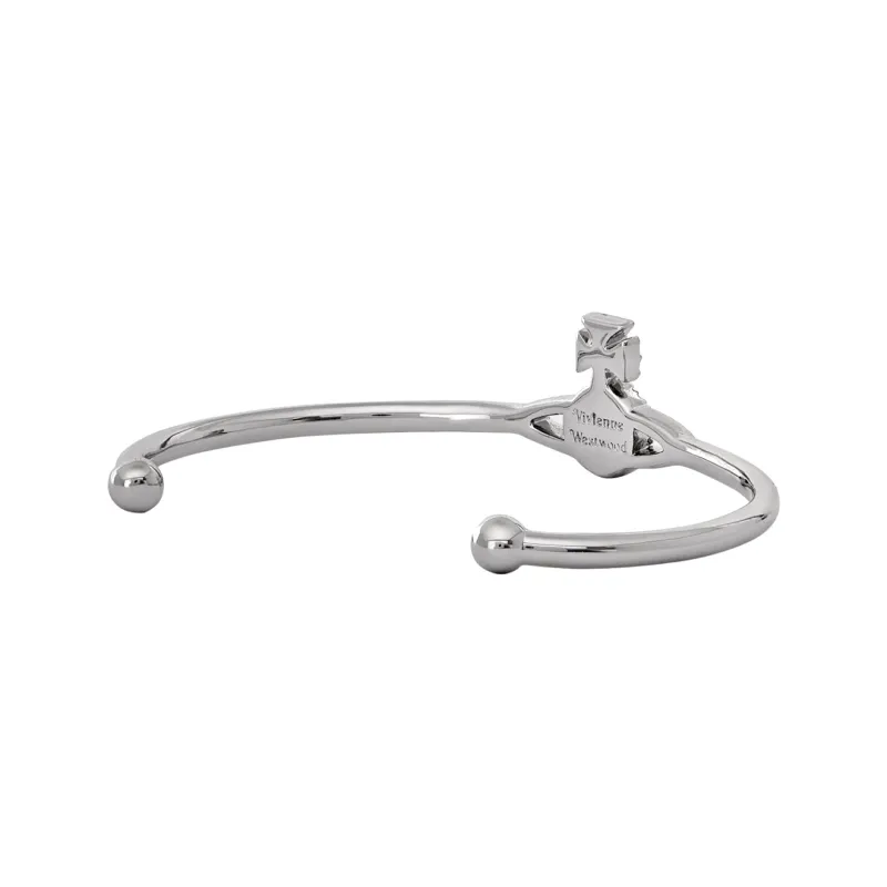 Vivienne Westwood Grace Bas Relief Open Bangle-2