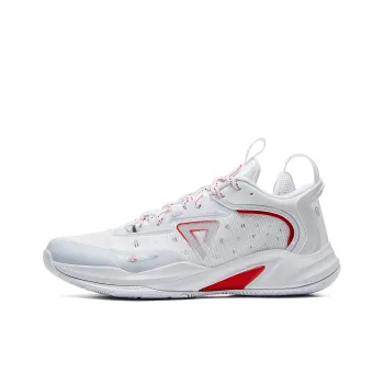 PEAK Lightning Cushioned Slip Resistant Rebound Low Top Basketball Shoes Men's Baymax Red Box Included