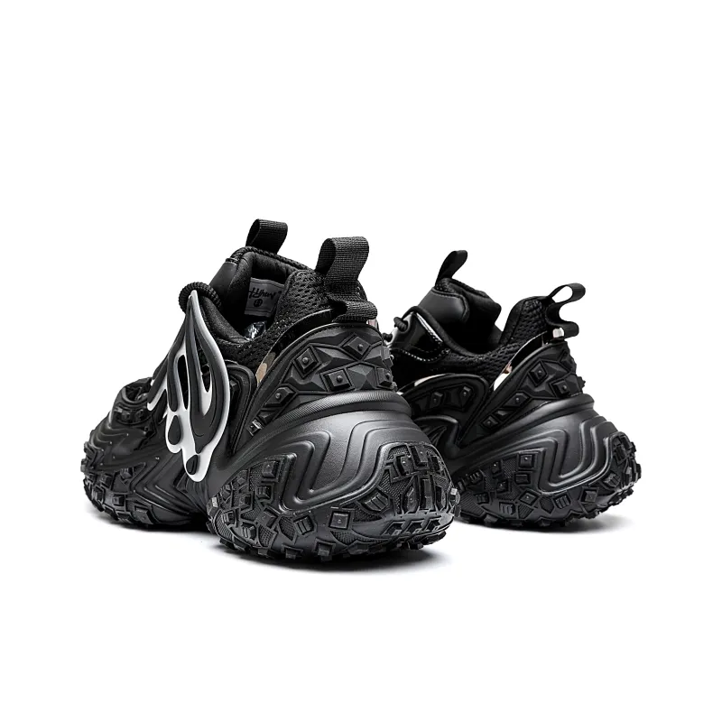 ORD Anti Slip Wear Resistant Breathable Impact Resistant Lightweight Low Top Chunky Sneakers Unisex-2