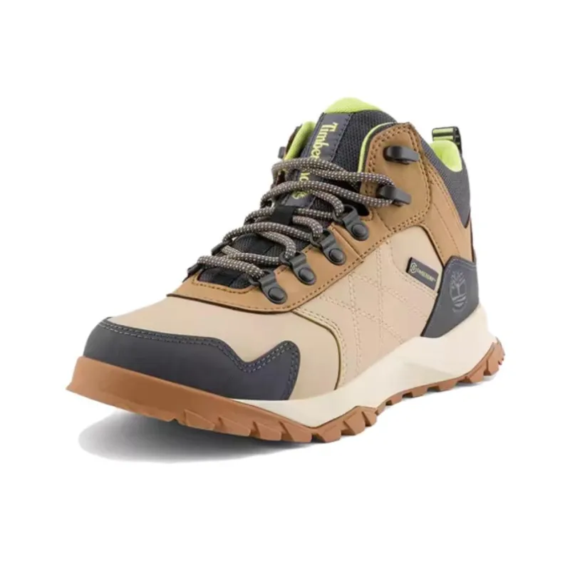 Timberland Greenstride Motion Anti Slip Wear Resistant Mid Top Trekking Shoes Women's Ecru-1