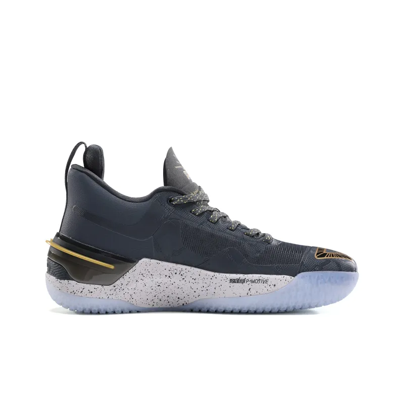 PEAK Flash 3 Mid Top Performance Basketball Shoes Men's Dark Gray-2
