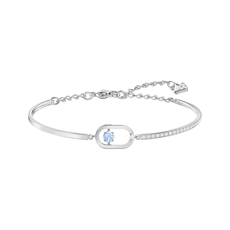 Swarovski Una Bangles Women's Blue-0