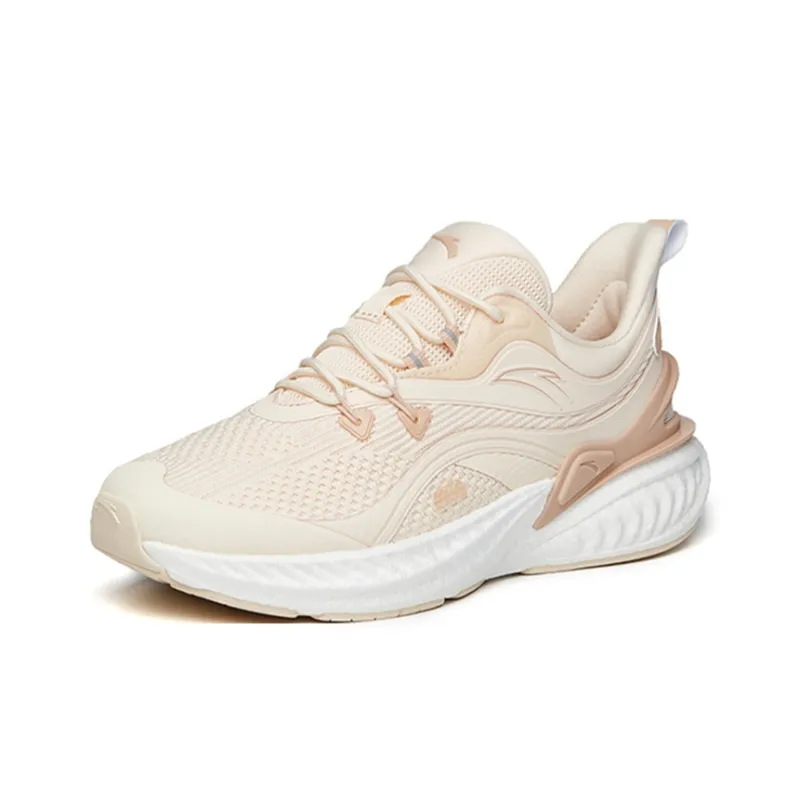 Anta Martian Foam Running Collection Lightweight And Wear resistant Low Top Running Shoes Women's Clay-2
