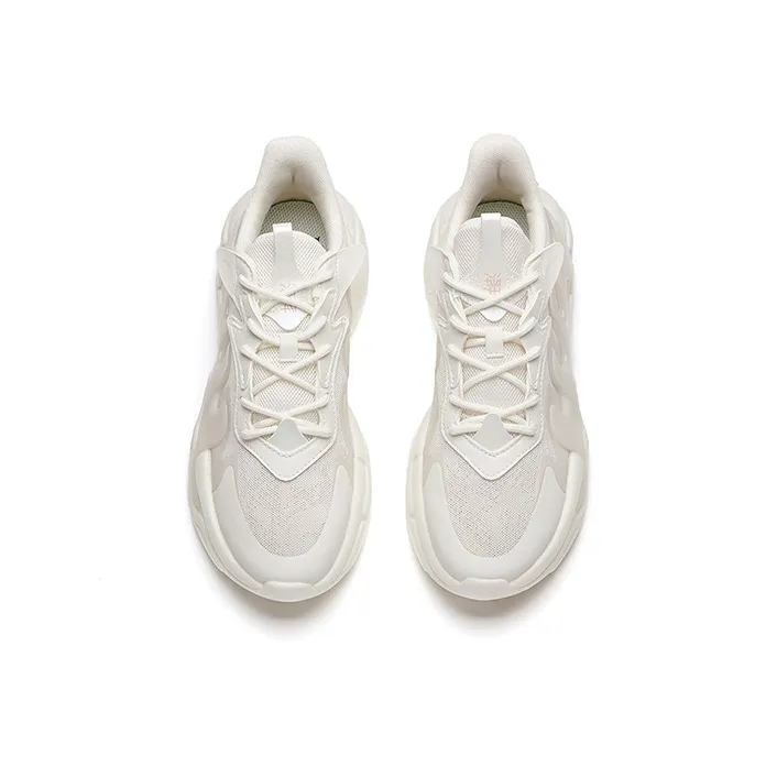 Anta Chao Worship 2.0 Chunky Sneakers Women's Ivory White-2
