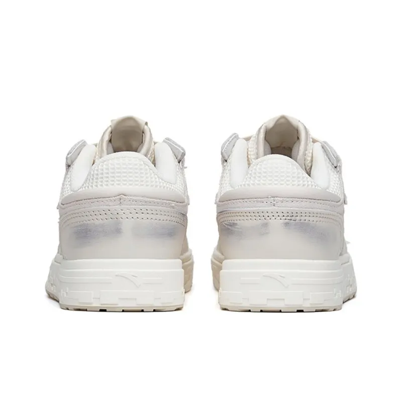 ANTA Street Naughty Low 'White Grey' Women's-3