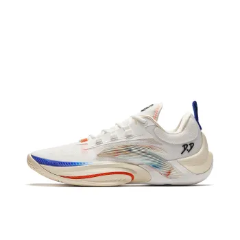Anta Instantaneous 1 Low Top Basketball Shoes Men's Papyrus White