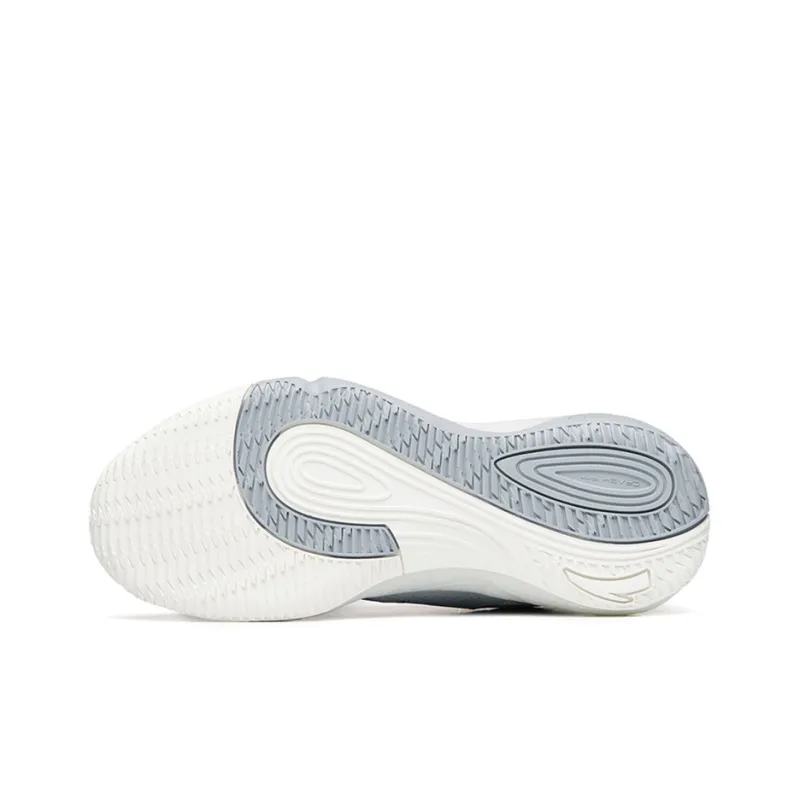 Anta A Flash Bubble 1.0 KT Low Top Performance Basketball Shoes Men's Gray-4