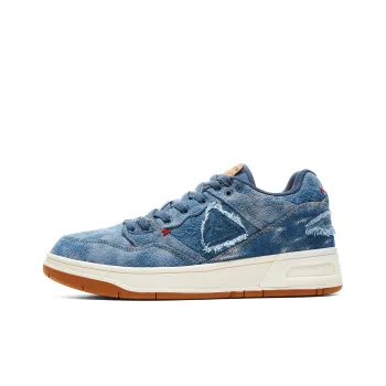 PEAK Taichi 910 Coverage Cushioning Wear Resistant Low Top Skateboard Shoes Men's Blue