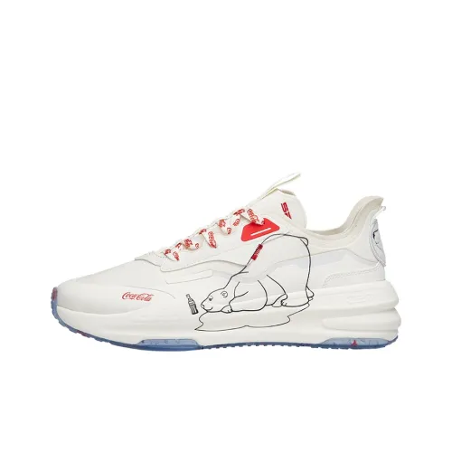 ANTA C37 Series Running Shoes Men Low-Top White/Red