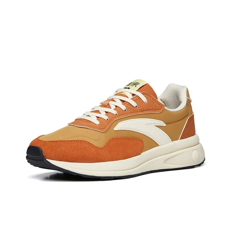 Anta HERITAGE Wear Resistant Low Top Sports Casual Shoes Women's Brown-2