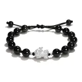 Chinese Auspicious Animal Baby Bracelet[Black]