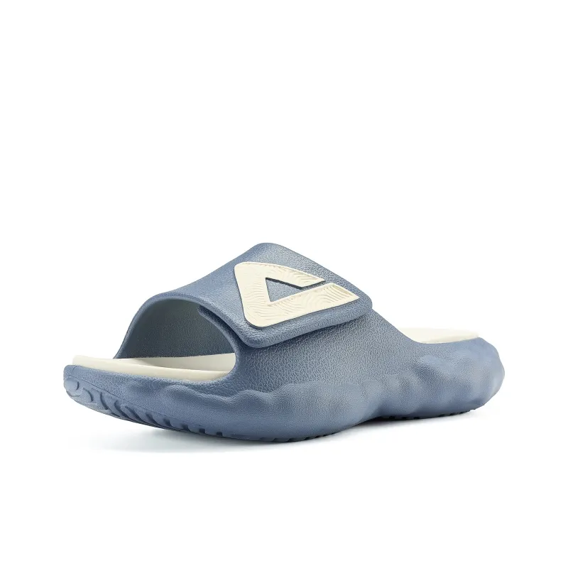 PEAK State Pole Cloud Slip Resistant Abrasion Resistant Slide Slippers Men's Calf Blue-2