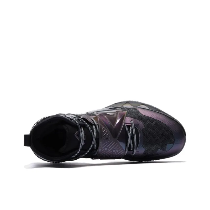PEAK Beast Series 8 High Top Basketball Shoes Men's Black-2