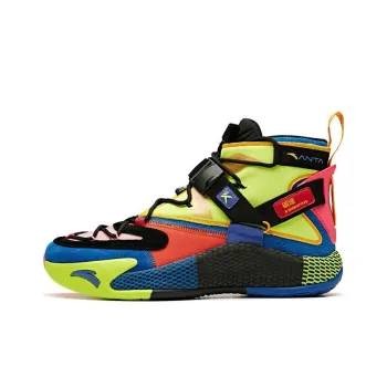 Anta KT5 Disruptive 'Jigsaw Puzzle' High Top Basketball Shoes Men's Multicolor
