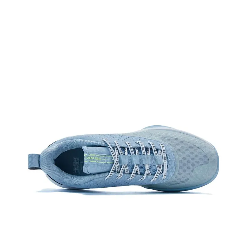 PEAK High Wind 2.0 Cushioning, Wear Resistant Low Top Performance Basketball Shoes Men's Ceramic Blue-2