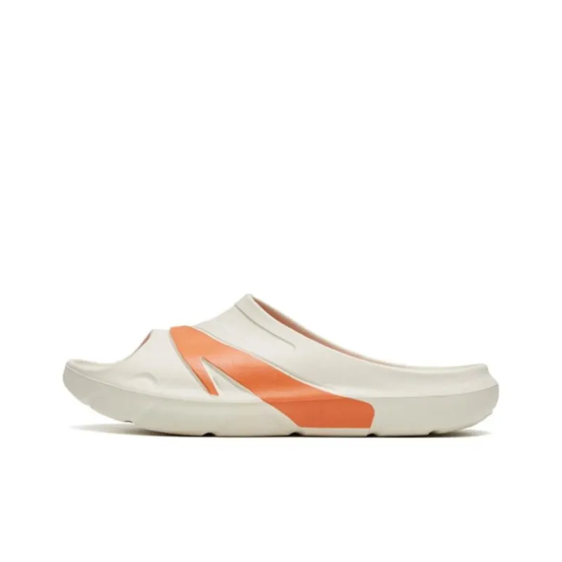 Anta C37 Series Slide Slippers Men's Gray Orange-0