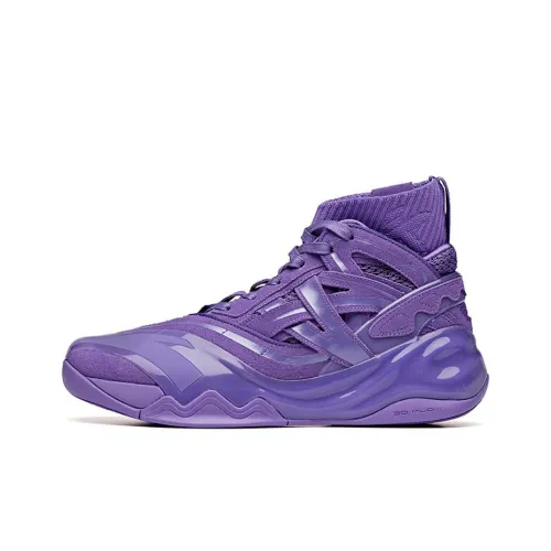 Marvel X ANTA KT6 Basketball Shoes Men High-Top Palace Purple