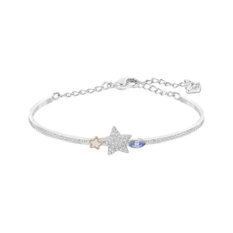 Swarovski Duo Star Bangles Women's Silver-0