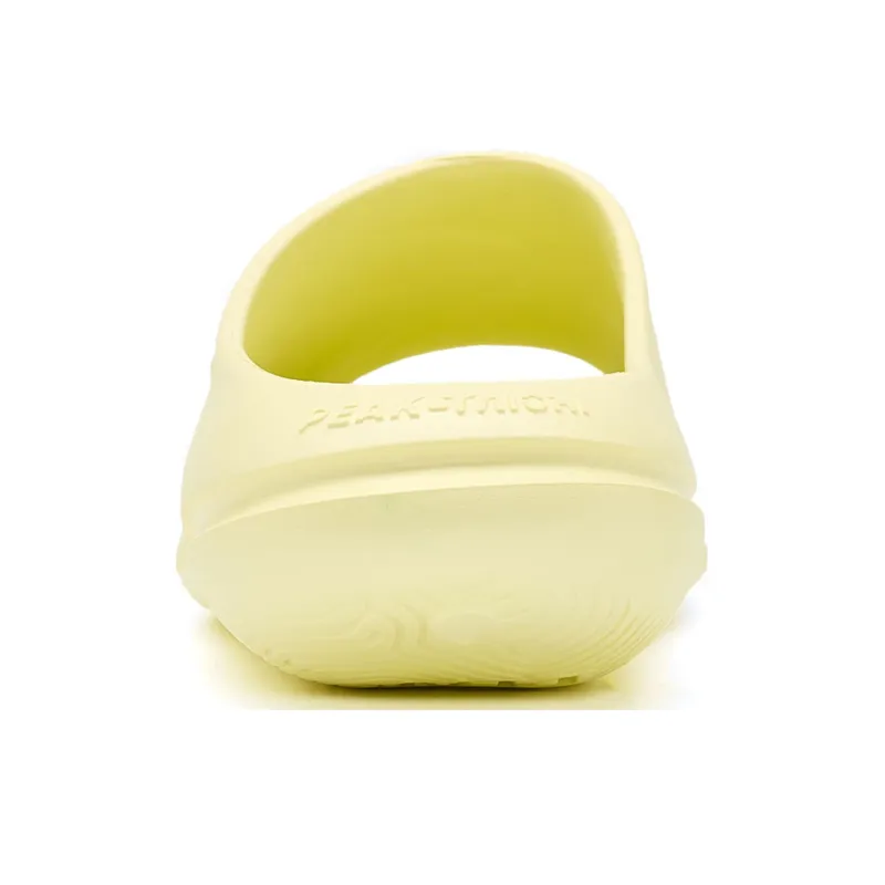 PEAK Statistic Sandals EVA Quiet Slide Slippers Women's Yellow-4