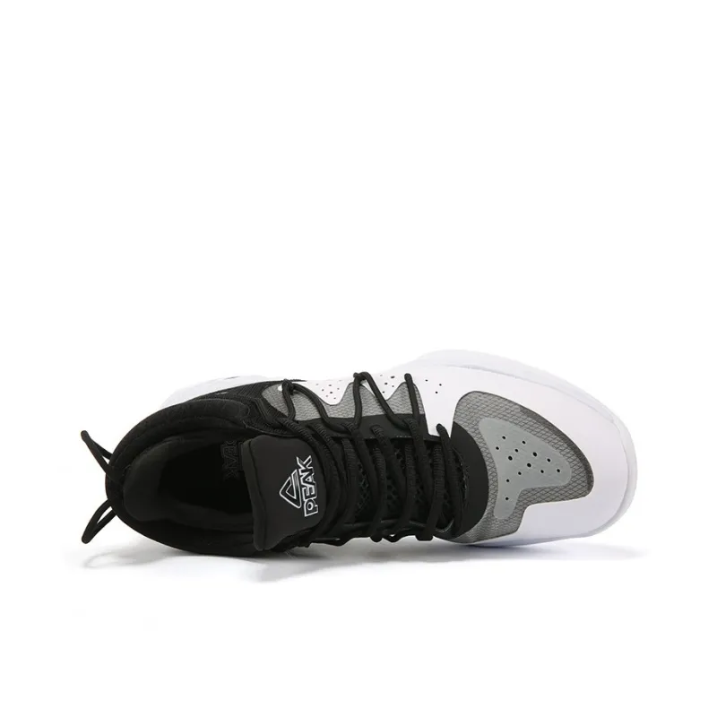PEAK Magic Bullets Performance Basketball Shoes Men's Black White-3