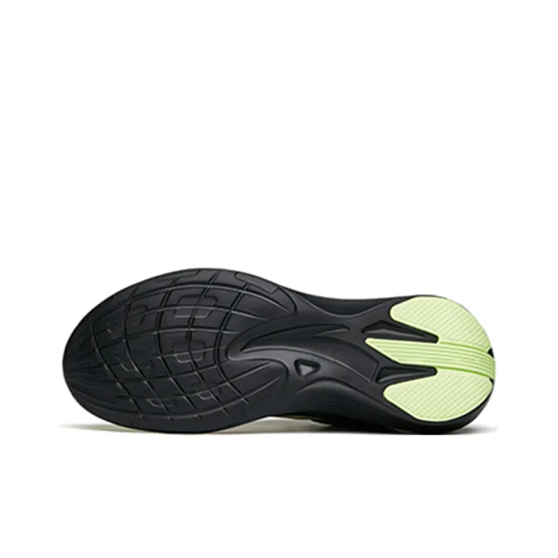 Anta DuCi1 Anti Slip And Wear Resistant Breathable Low Top Sprint Running Shoes Men's White Green Black-5
