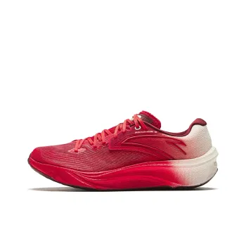 Anta Asphalt Road Fighter 2.0 Cushioning Wear Resistant Low Top Running Shoes Men's Red