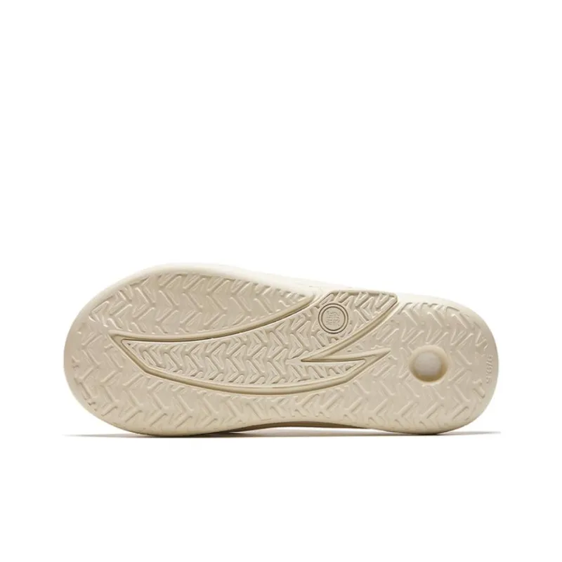 Anta Nitrogen Bubbles Slide Slippers Men's Beige-4