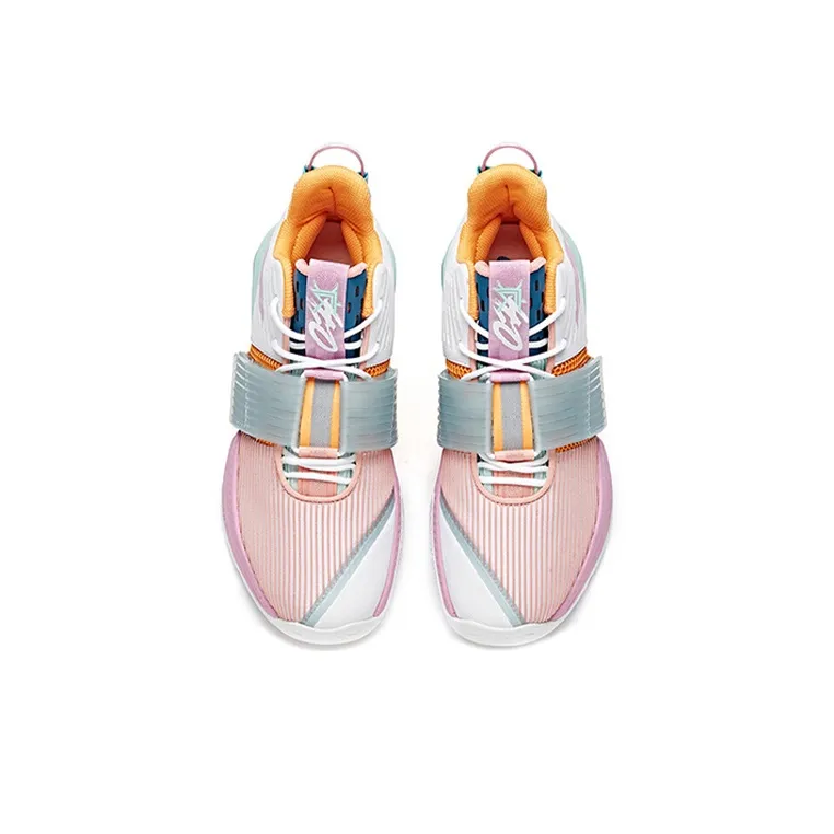 ANTA Shock The Game 4.0 'White Pink Blue'-2