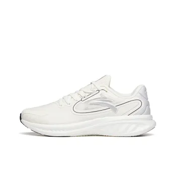 Anta Martian Foam Anti Slip Wear Resistant Low Top Running Shoes Men's Ivory White