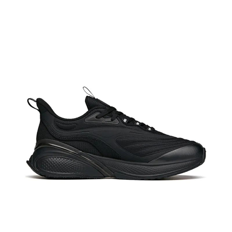 Anta C37 2.0 Durable Breathable Low Top Running Shoes Men's Black-1