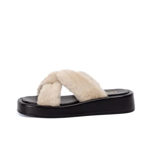 Elleme Slide Slippers 3.5cm Women's Beige