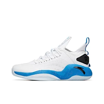 Anta RR6 Rajon Rondo Anti Slip Wear Resistant Low Top Basketball Shoes Men's White Blue