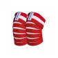 Hook-and-Loop Adhesive Style Red White[1 Pair+Adjustable Elastic]