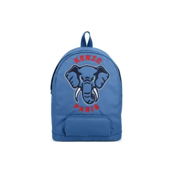 KENZO Rucksack Logo Embroidered Zipped Backpack