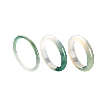 Princess Cui Chalcedony Jade Bangles Women's