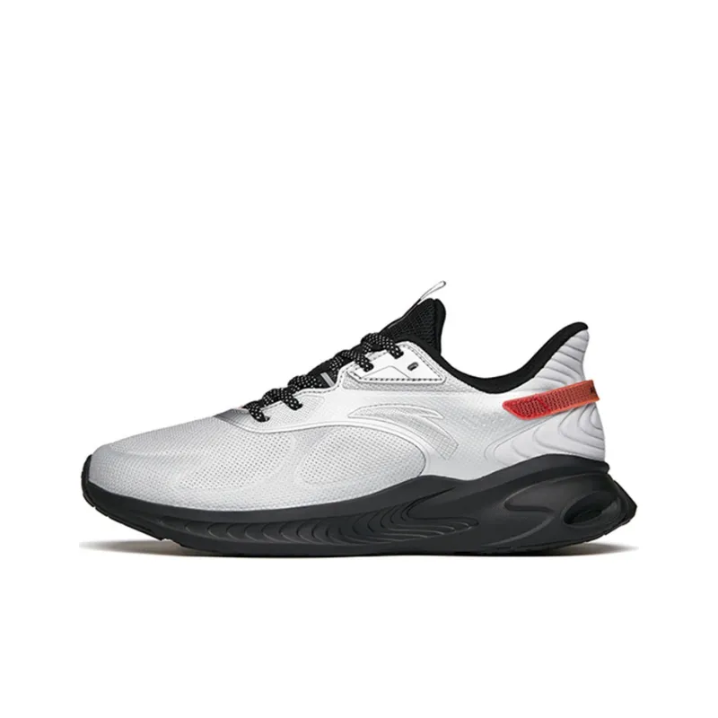 Anta Rocket 2.0 Slip Resistant, Abrasion Resistant, Lightweight Low Top Running Shoes Men's Silver-0
