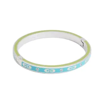 COACH Brass-Plated Enamel Bangles Women's Blue
