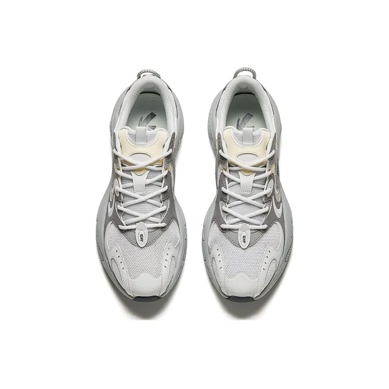 Anta Stars Height Increasing Low-Top Casual Shoes Men's Gray-2