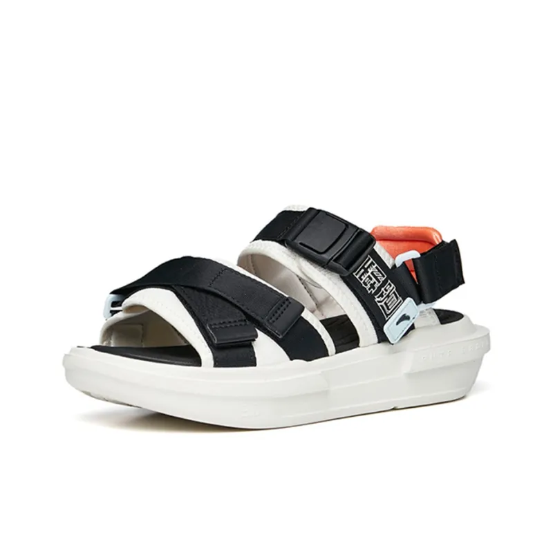 ANTA Bastard Beach Sandals Women's Black/White-2
