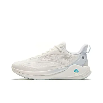 Anta C37 Series C37 Slip Resistant Low Top Running Shoes Women's White Gray