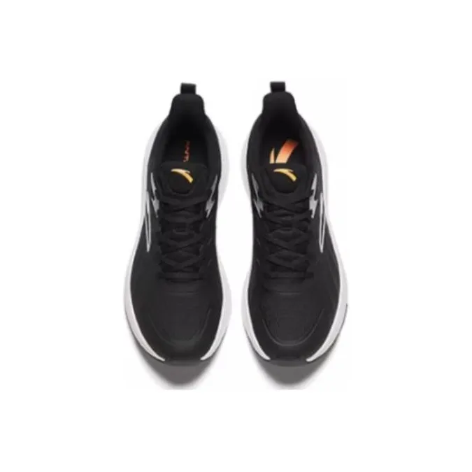 Anta Cloud Journey Lightweight Low Top Casual Running Shoes Men's Black-3