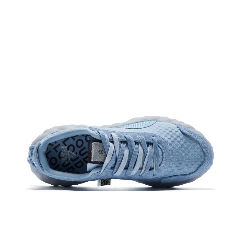 Rastaclat x PEAK State Pole Cloud R1 Small Lion Running Shoes Men's Light Gray Blue-5