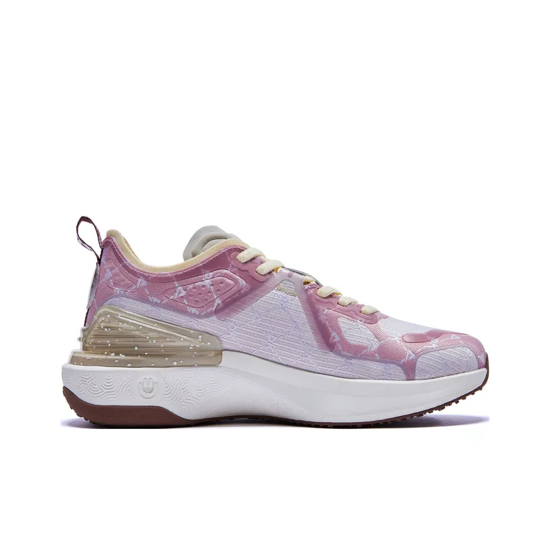 PEAK Tai Chi 4.0 PLUS Low Top Running Shoes Women's Pink White-1