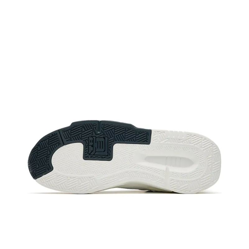 Anta Bastard 4.0 Anti-Slip Wear-Resistant Low-Top Skateboard Shoes Koala Gray-4